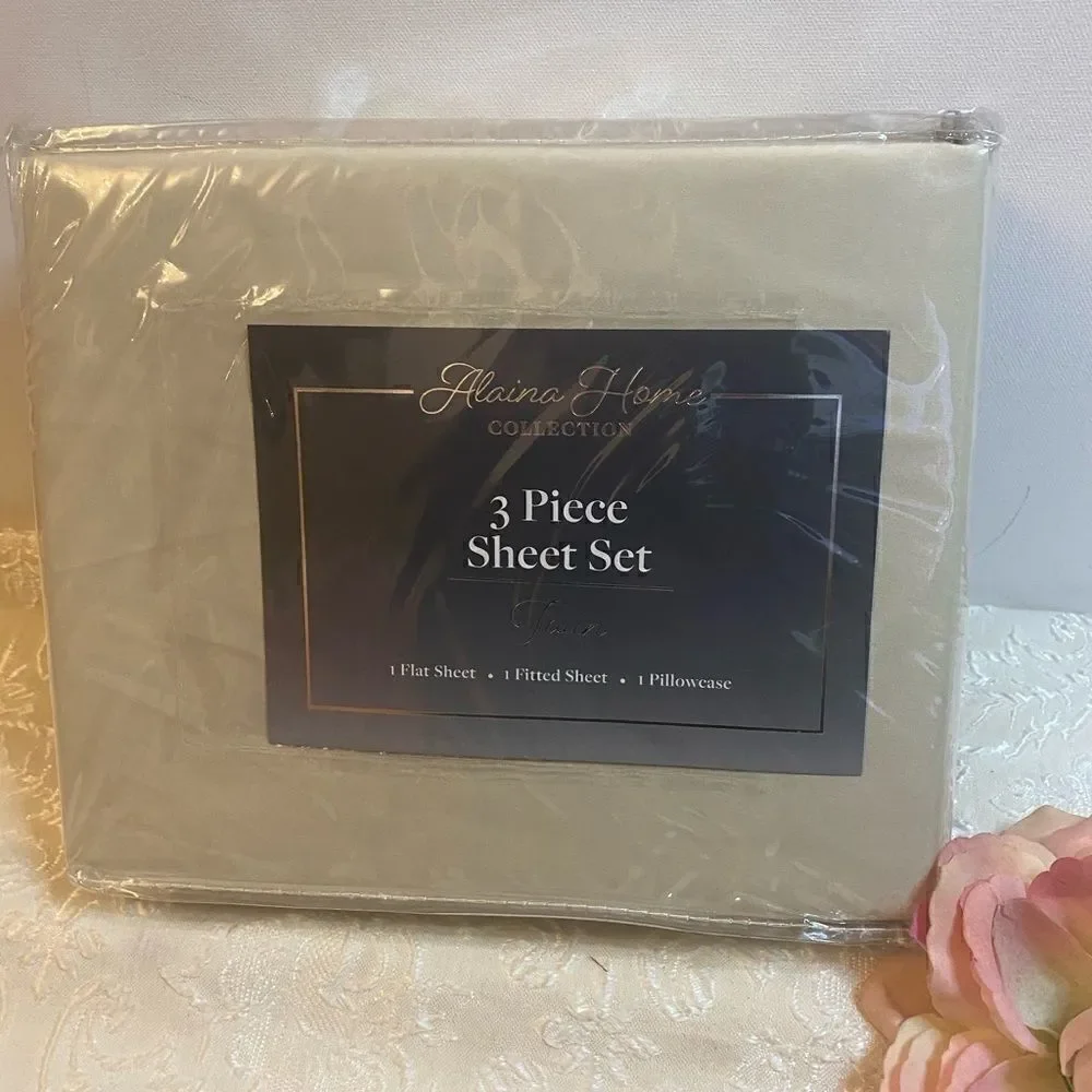🛍Alaina Home Collection 3 piece Sheet Set Twin